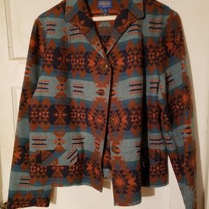 Pendleton Aztec print jacket